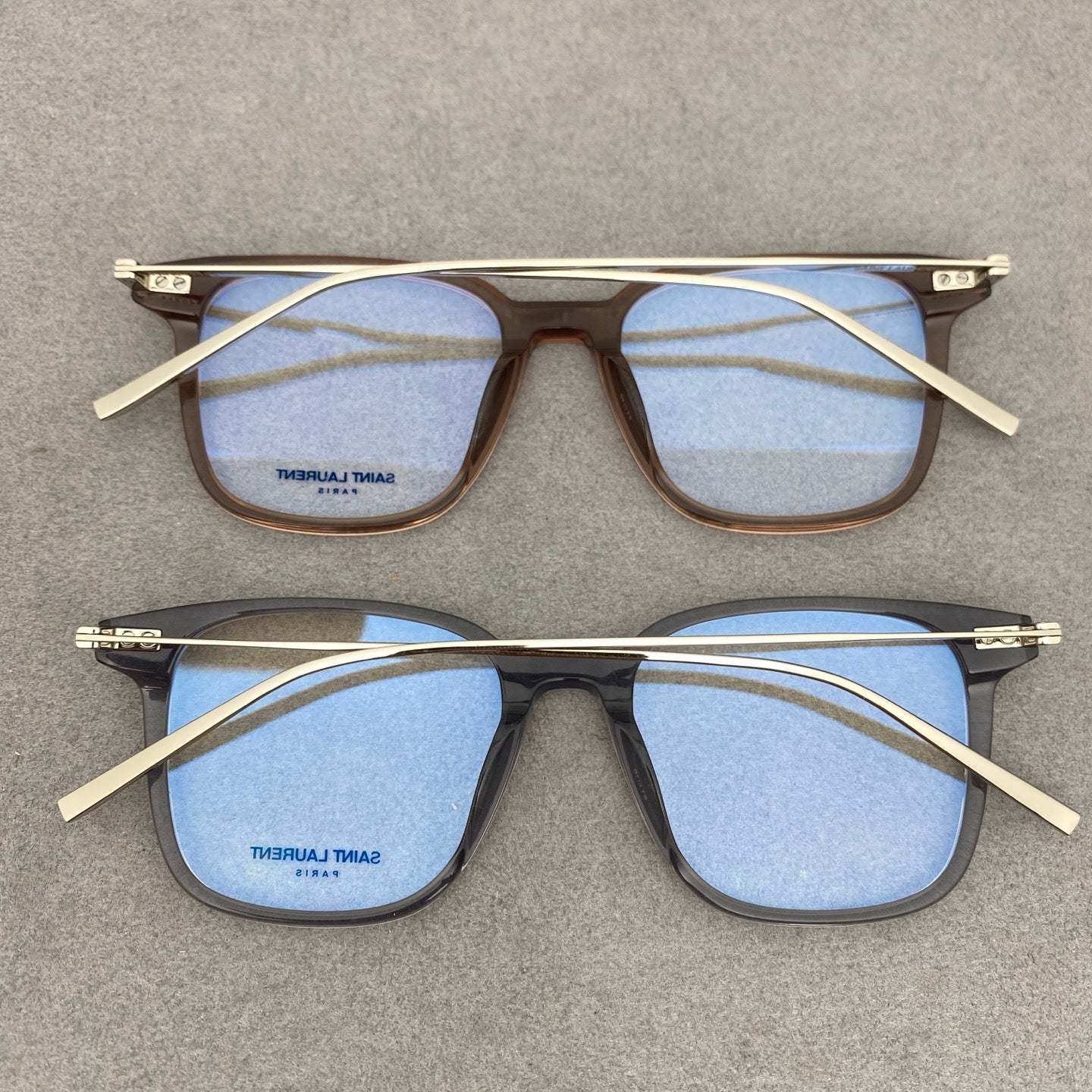Inspired Saint Laurent SL577 – Acetate & Metal Unisex Eyeglasses (1:1 Mirror Quality)