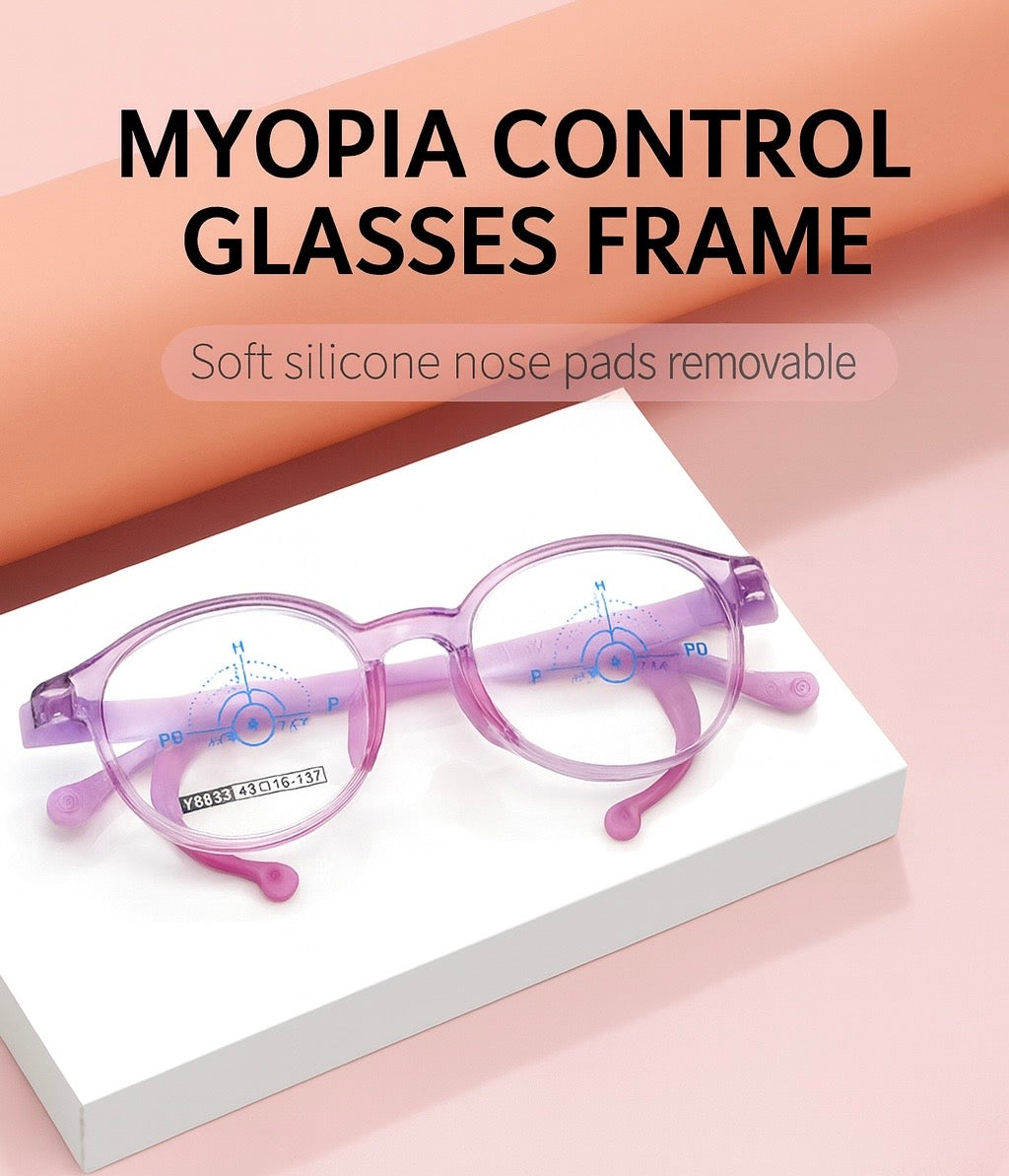 Kids Myopia Control Eyeglass Frame – Model Y8833 (teenagers)