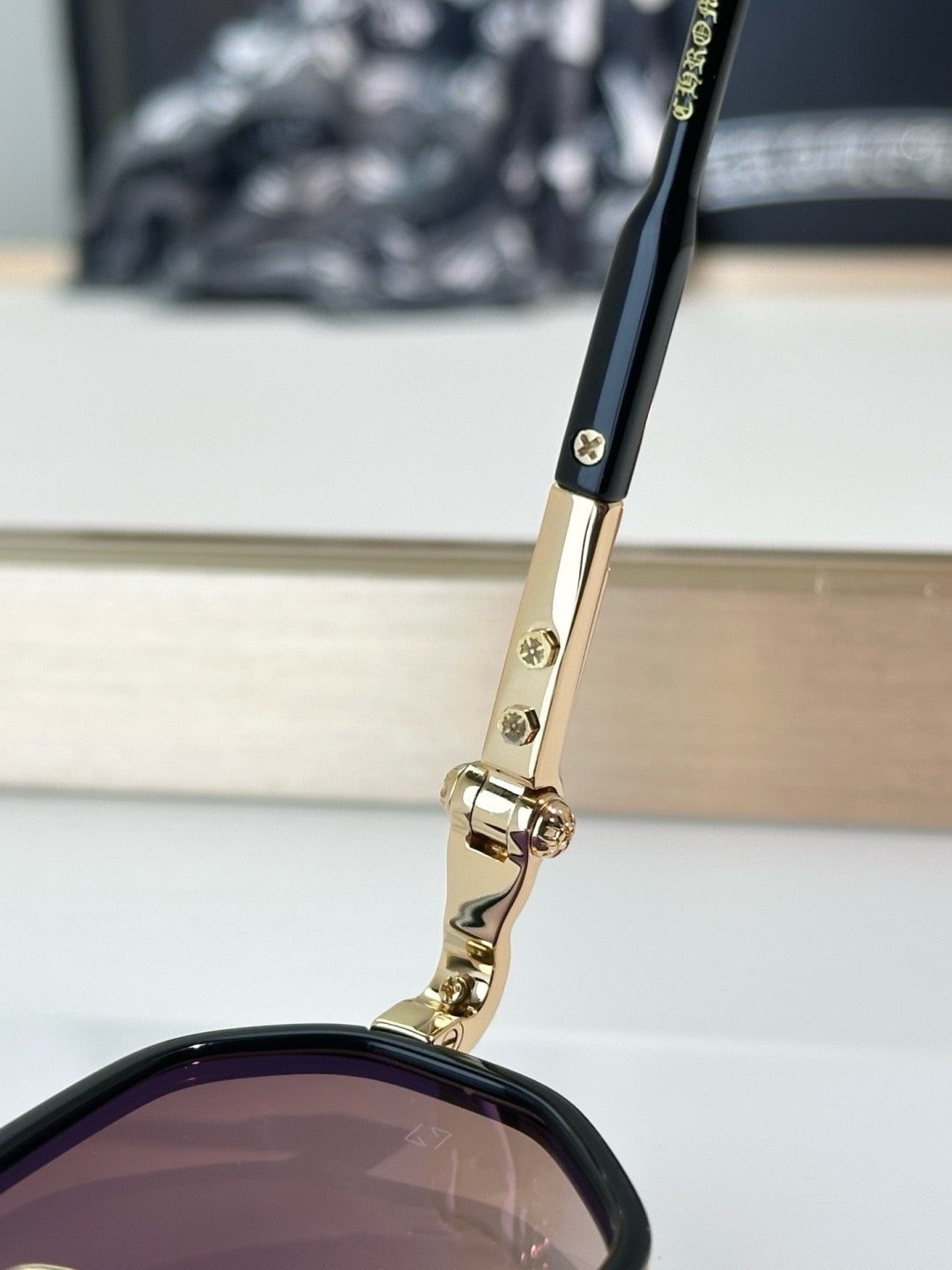 Inspired Chrome Hearts TATTERS Sunglasses – Geometric Frame (1:1 Mirror Quality)