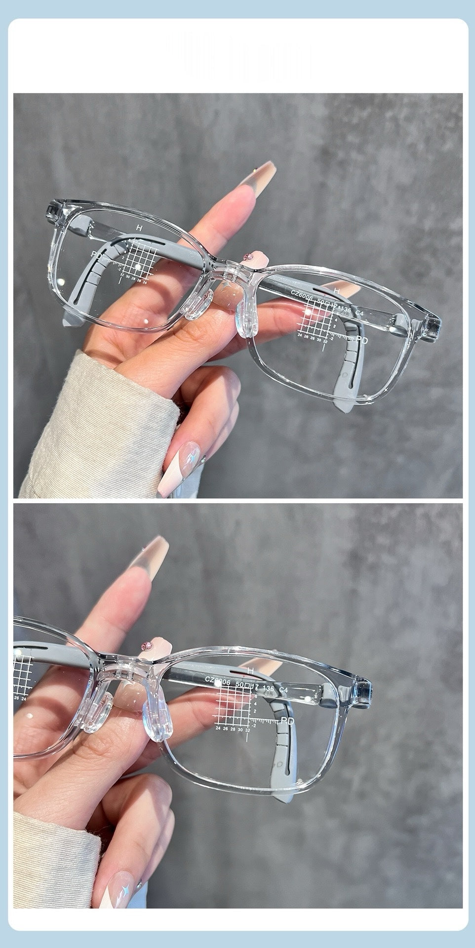 Kids Lightweight TR Optical Glasses Frame – Model CZ6006ET