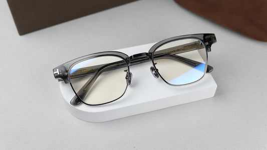 Tom Ford Inspired TF6016-K-B Eyeglasses | Designer Style Optical Frames