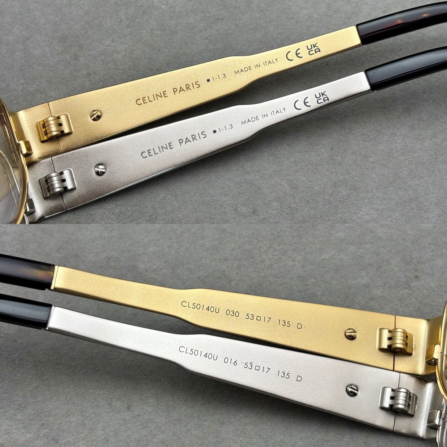 Inspired CELINE CL50140U Metal Eyeglasses – LISA Same Style (1:1 Mirror Quality)