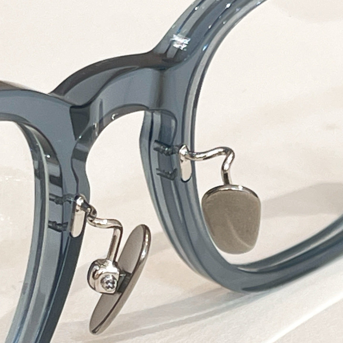 Model: 19-1006 Clear Blue Grey Eyeglasses -Inspired Yohji Yamamoto