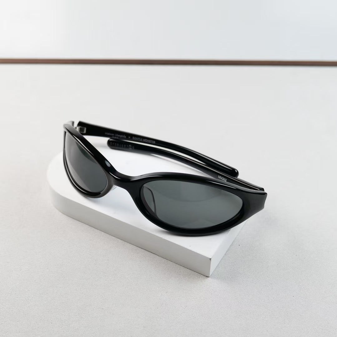 Maison Margiela × Gentle Monster MM202 01 – Wraparound Sunglasses (1:1 Mirror Quality)