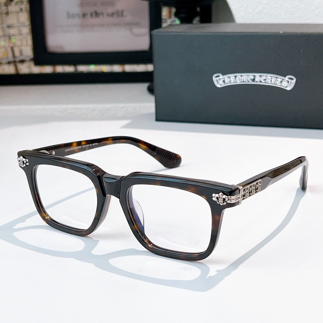 Inspired Chrome Hearts CH8330 – Bold Acetate Eyeglasses (1:1 Mirror Quality)