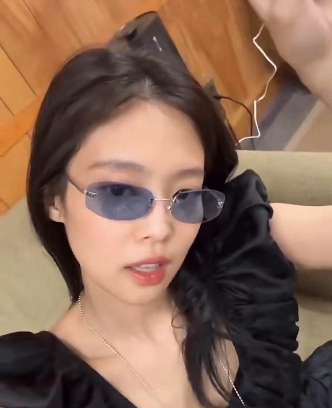 Inspired Chanel CH4002 – Vintage Oval Sunglasses (Jennie Style) 1:1 Mirror Quality)