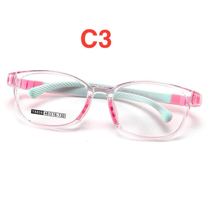 Kids Lightweight Eyeglass Frame – Model T8808 (Ages 6–12)
