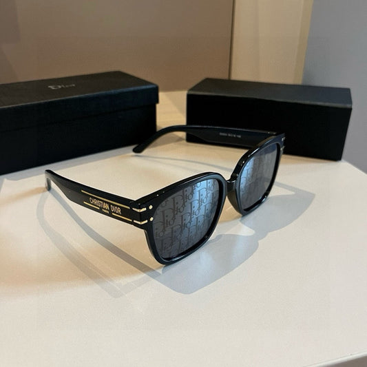 Inspired Dior D2304 – Oversized Monogram Square Sunglasses (1:1 Mirror Quality)