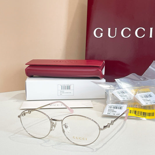 GG1699O Gucci Inspired Optical Glasses – Round Metal Frame