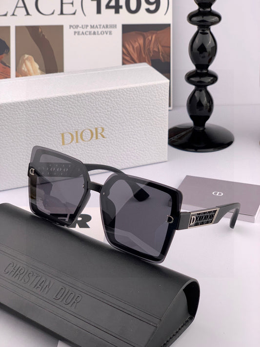 Inspired Dior CD1086 – Oversized Square Luxury Sunglasses (1:1 Mirror Quality)