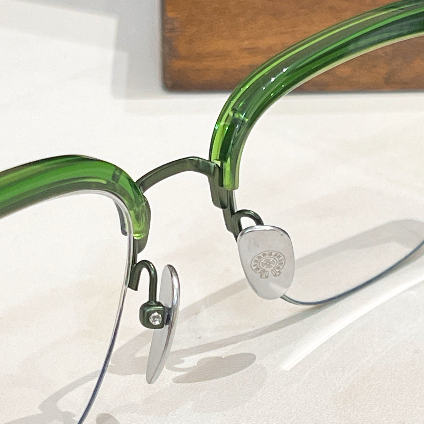 Inspired Chrome Hearts EVAGILIST – 925 Silver Browline Eyeglasses (1:1 Mirror Quality)