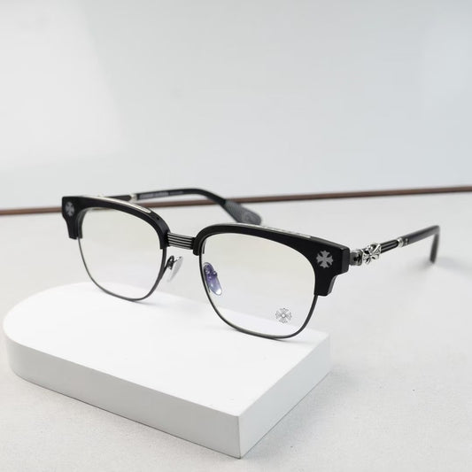 Inspired Chrome Hearts BONENNOISSEUR – 925 Silver Detail Eyeglasses (1:1 Mirror Quality)