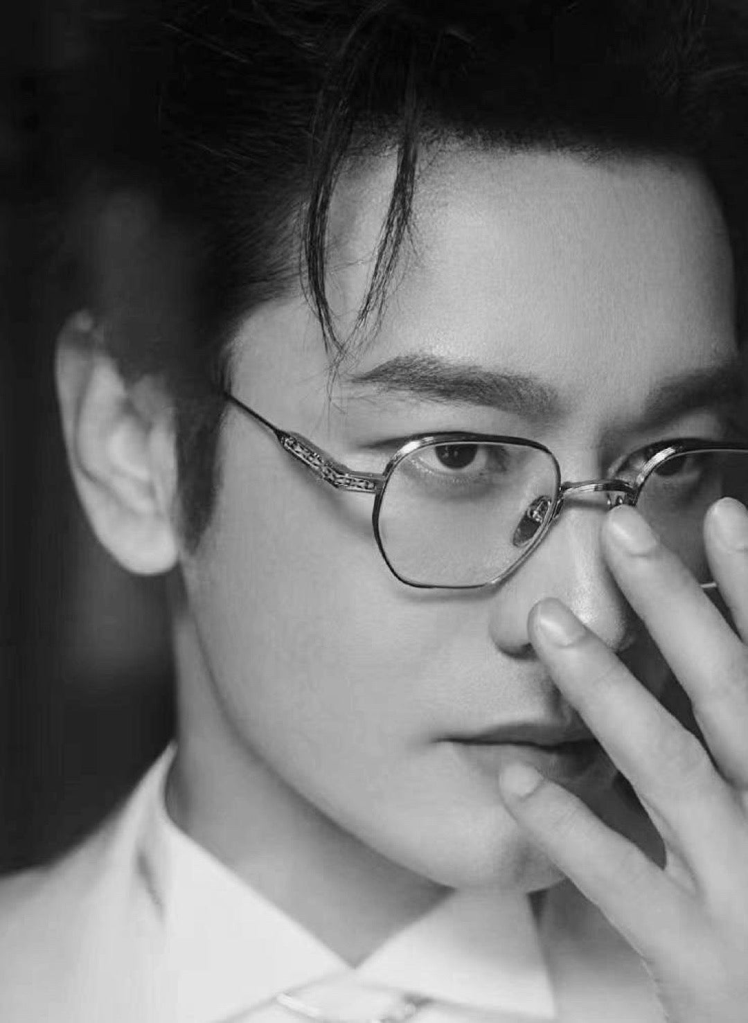 Inspired Chrome Hearts IRON MAN – Octagonal Pure Silver Optical Glasses (1:1 Mirror Quality)