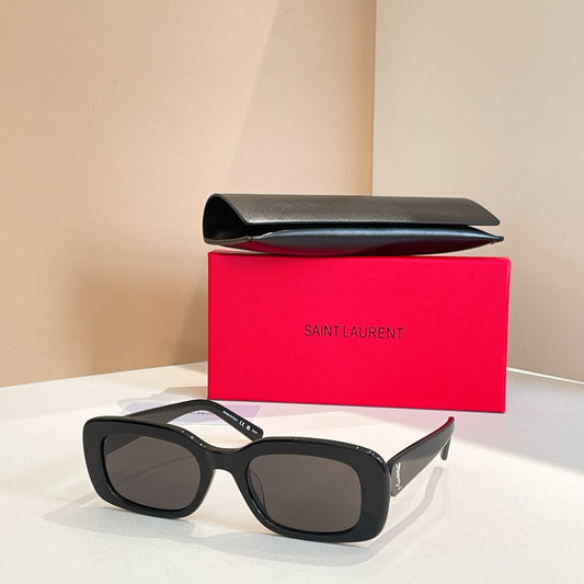 Inspired Saint Laurent SL M130/F – Rectangular Acetate Sunglasses (1:1 Mirror Quality)