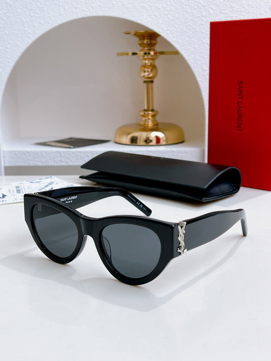 Inspired Saint Laurent SL M94 – Cat-Eye Logo Sunglasses (1:1 Mirror Quality)