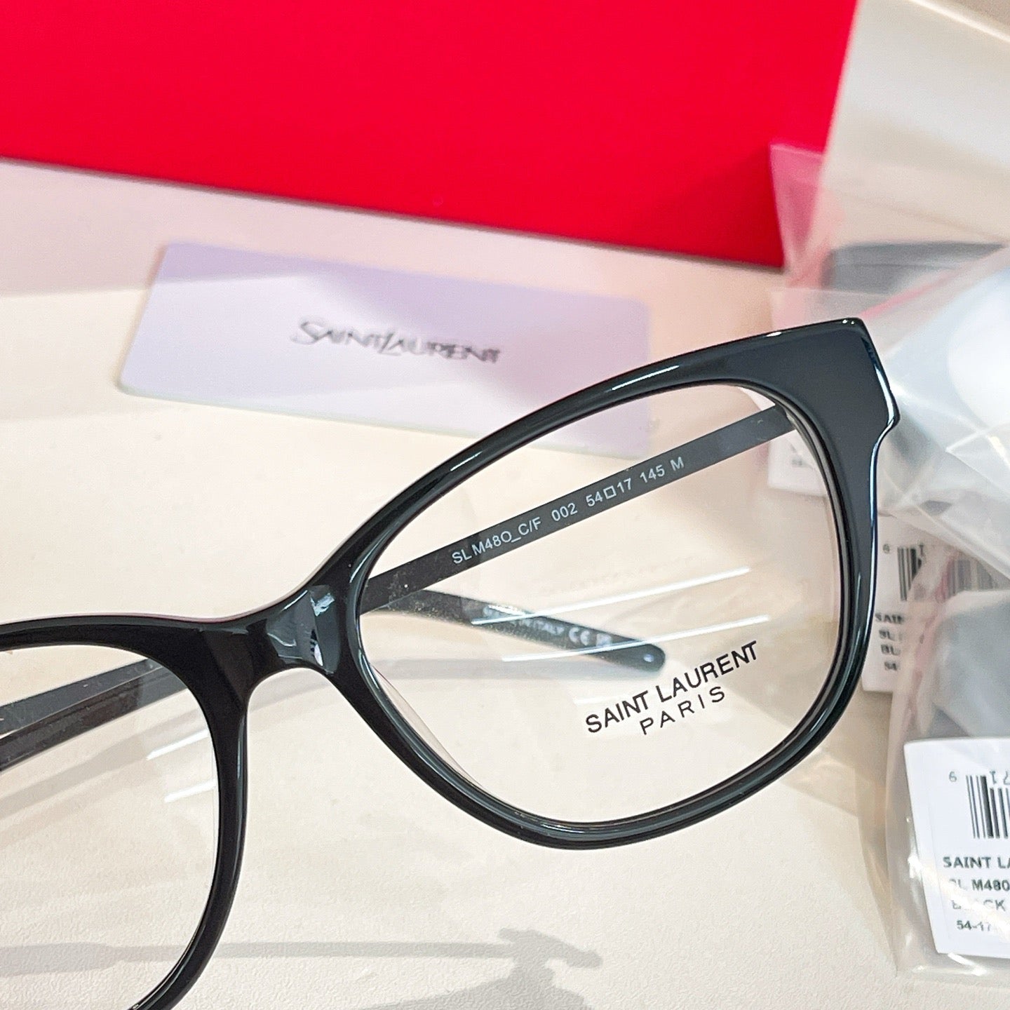 Inspired Saint Laurent SL M480-C/F – Classic Square Optical Eyeglasses (1:1 Mirror Quality)