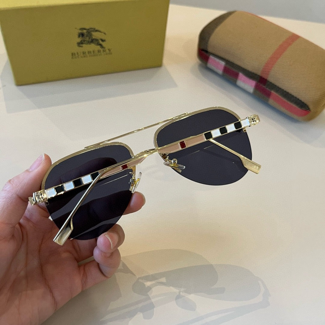 Inspired Burberry 2484 – Pilot Aviator Sunglasses (1:1 Mirror Quality)