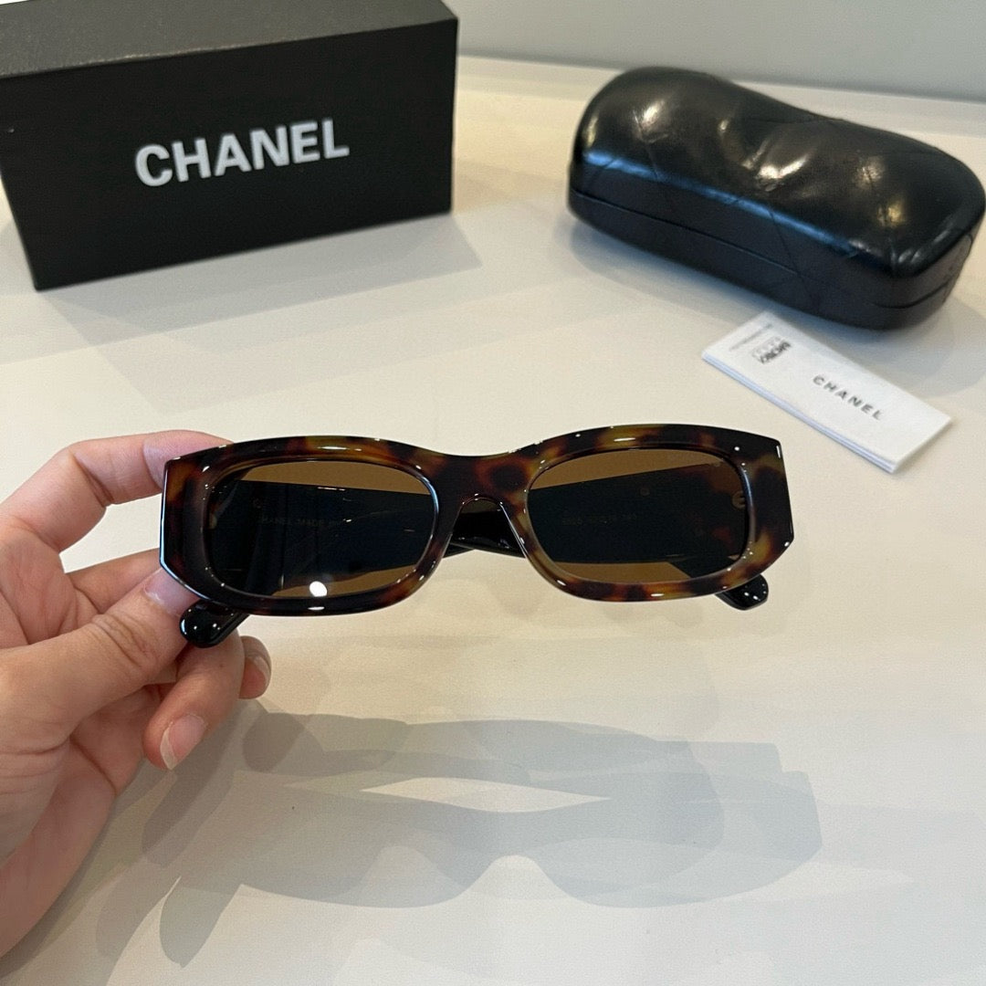 Inspired Chanel 5525 – Rectangular Acetate Sunglasses (1:1 Mirror Quality)