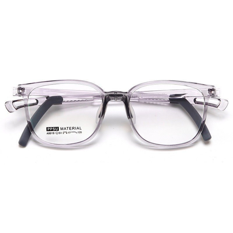 Kids Ultra-Light Eyeglass Frame – Model A8019 (Ages 7–12)