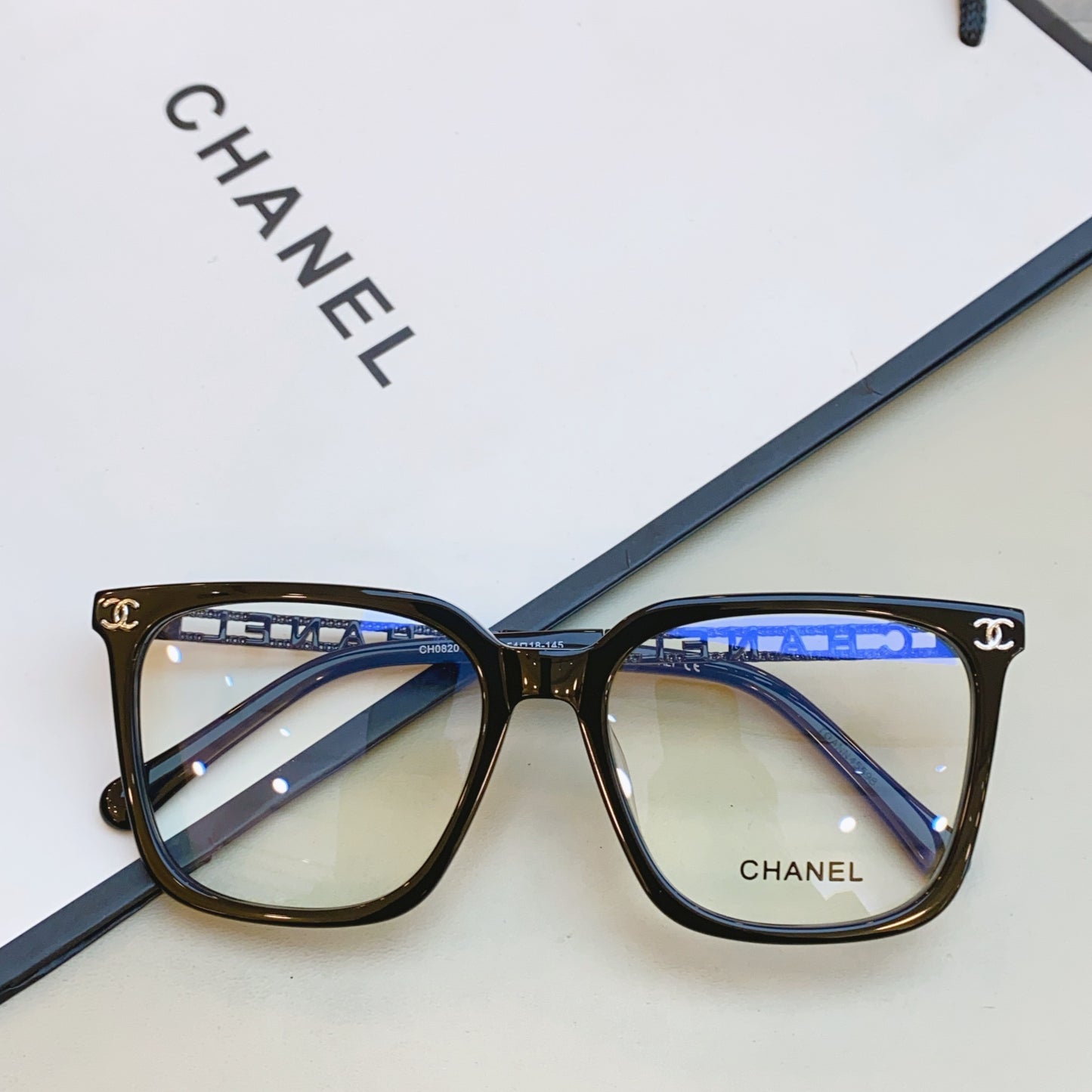 Inspired Chanel CH0820 – Oversized Square Eyeglasses (1:1 Mirror Quality)
