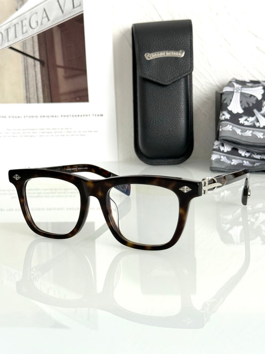 Inspired Chrome Hearts CH8251 – Handcrafted Acetate Square Optical Eyeglasses (1:1 Mirror Quality)