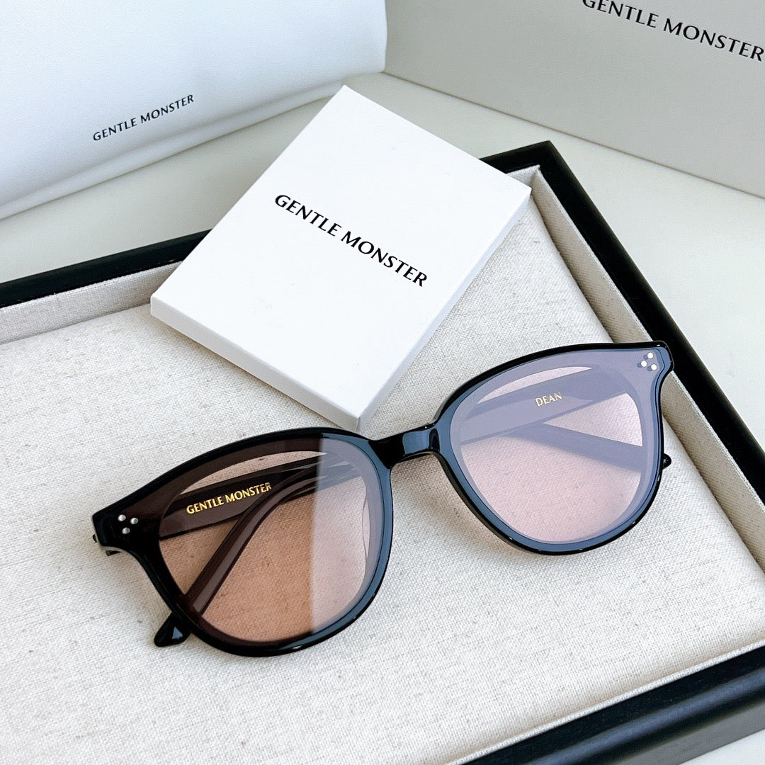 Inspired Gentle Monster Dean – Classic Rounded Cat-Eye Sunglasses (1:1 Mirror Quality)
