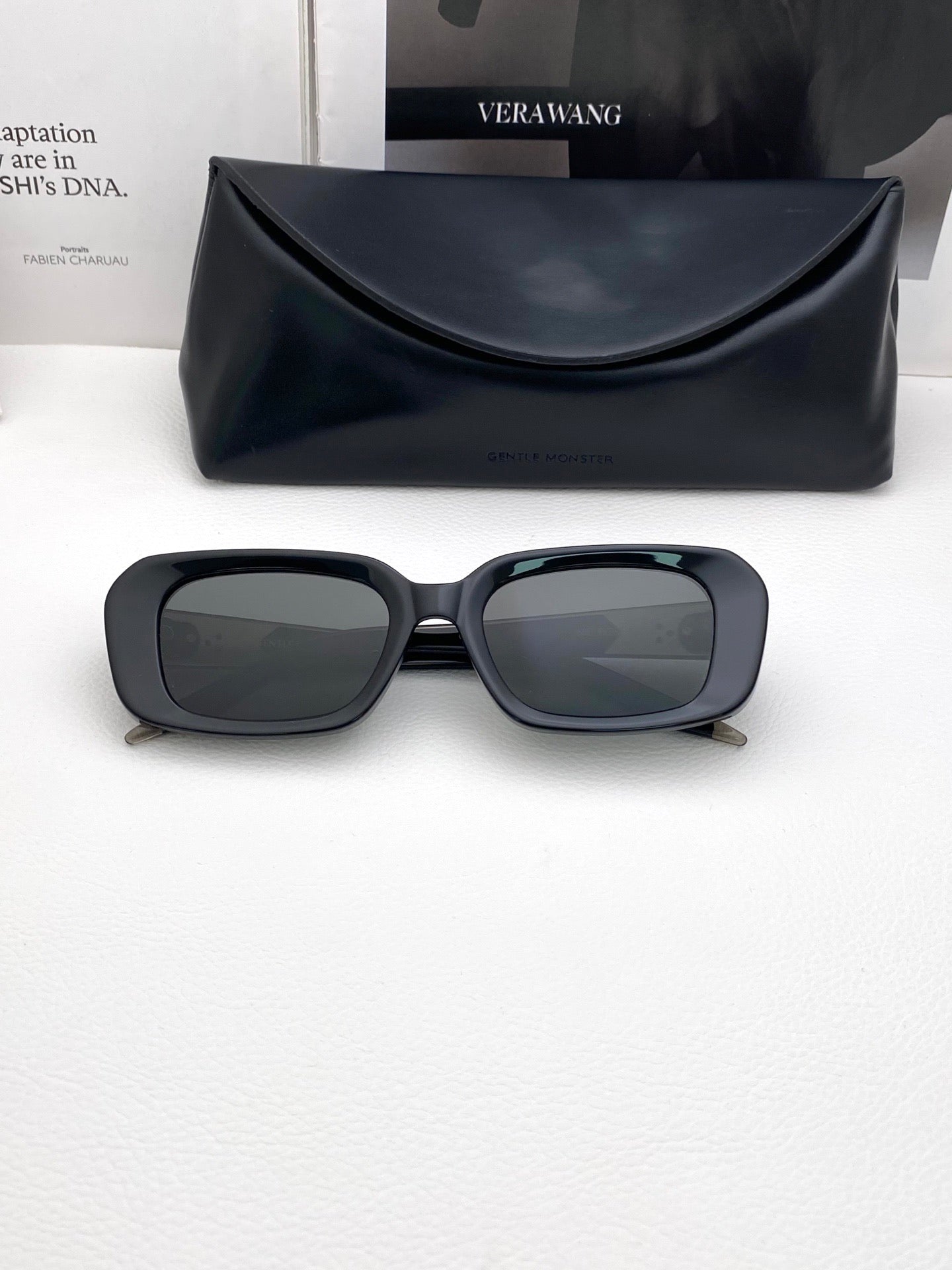 Gentle Monster Melrose – Retro Rectangular Sunglasses (1:1 Mirror Quality)