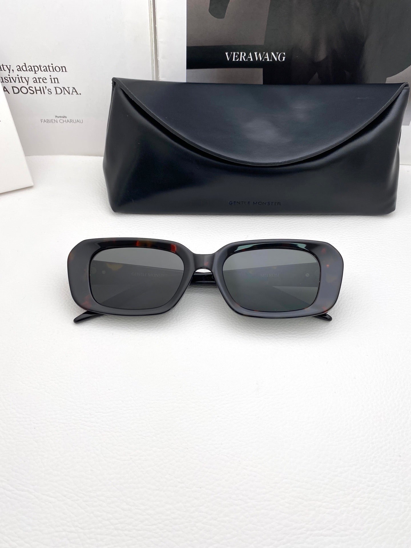 Gentle Monster Melrose – Retro Rectangular Sunglasses (1:1 Mirror Quality)