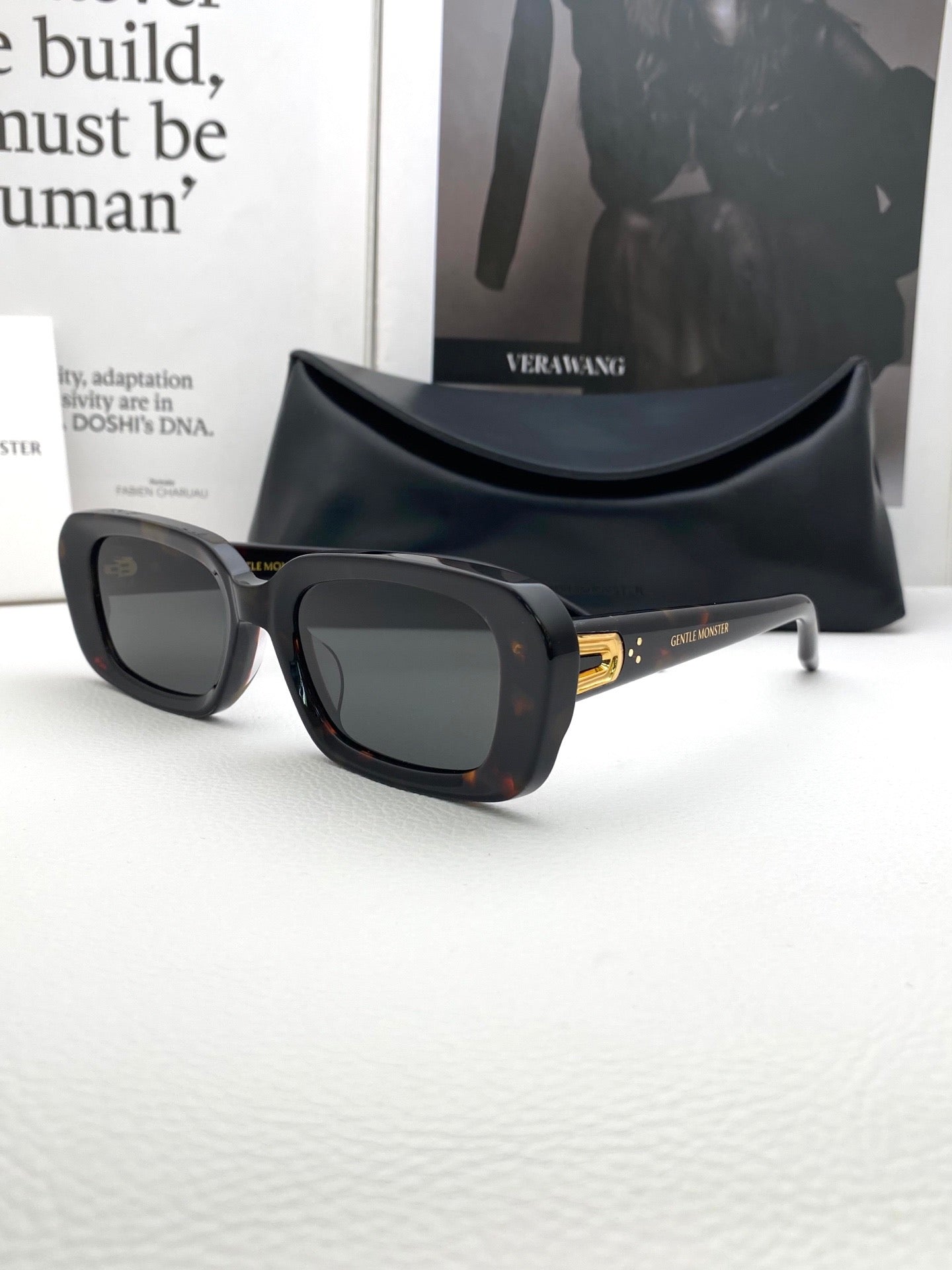 Gentle Monster Melrose – Retro Rectangular Sunglasses (1:1 Mirror Quality)