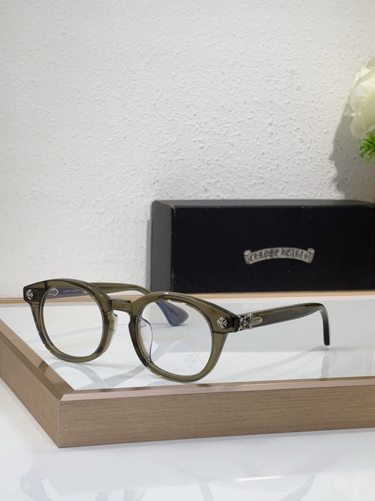 Chrome Hearts “BABY” – Premium Round Optical Eyeglasses (1:1 Mirror Quality)