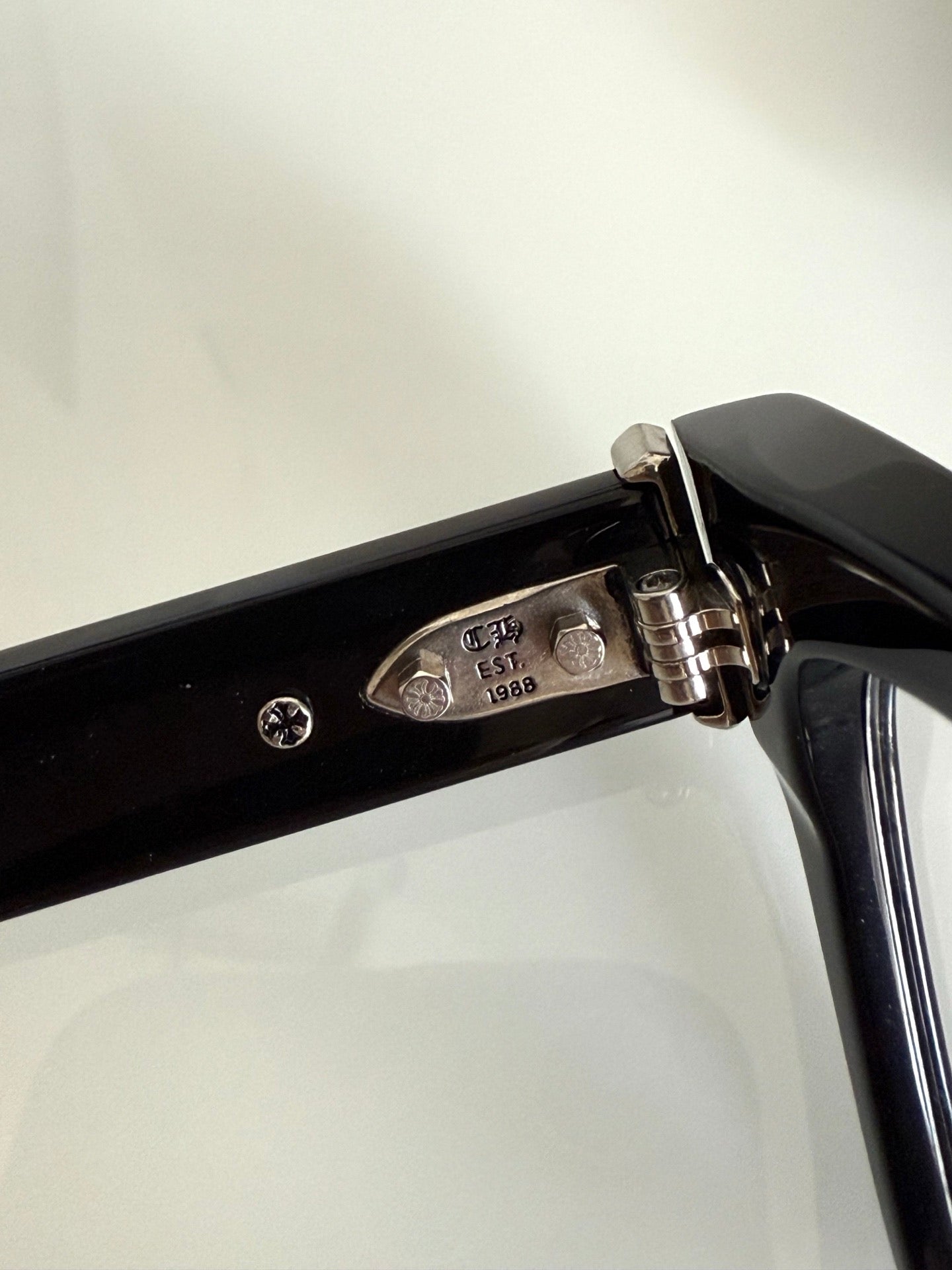 Inspired Chrome Hearts CRYPDIC – Classic Rectangular Eyeglasses (1:1 Mirror Quality)