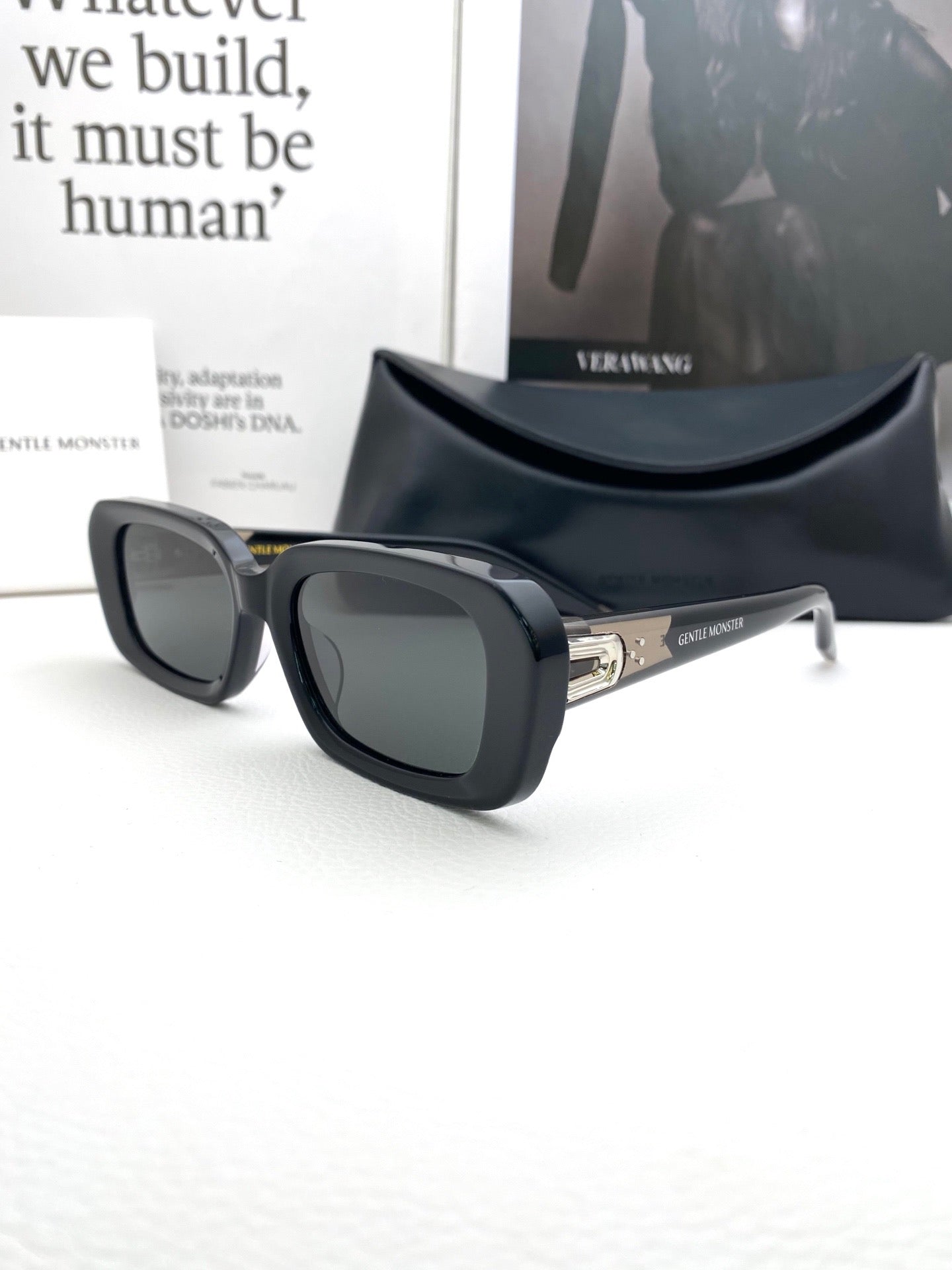 Gentle Monster Melrose – Retro Rectangular Sunglasses (1:1 Mirror Quality)