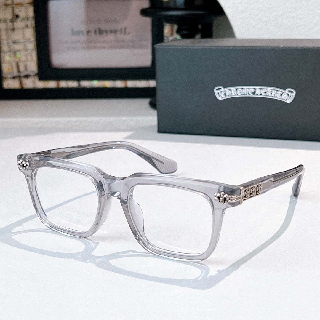 Inspired Chrome Hearts CH8330 – Bold Acetate Eyeglasses (1:1 Mirror Quality)