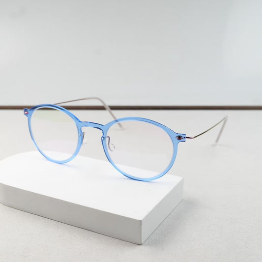 Lindberg Inspired 6541 – Lightweight Round Eyeglasses (1:1 Mirror Quality)