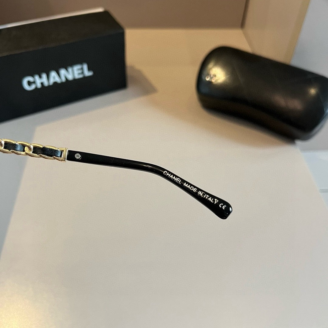 Inspired Chanel 2811 – Square Chain-Detail Optical Eyeglasses (1:1 Mirror Quality)