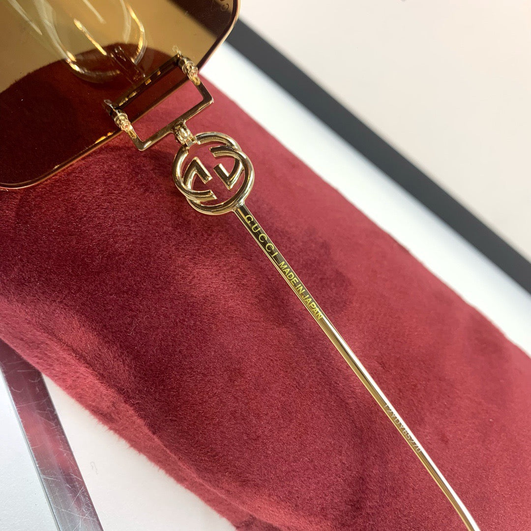 Inspired Gucci GG1207SA –Square Sunglasses (1:1 Mirror Quality)- Brown