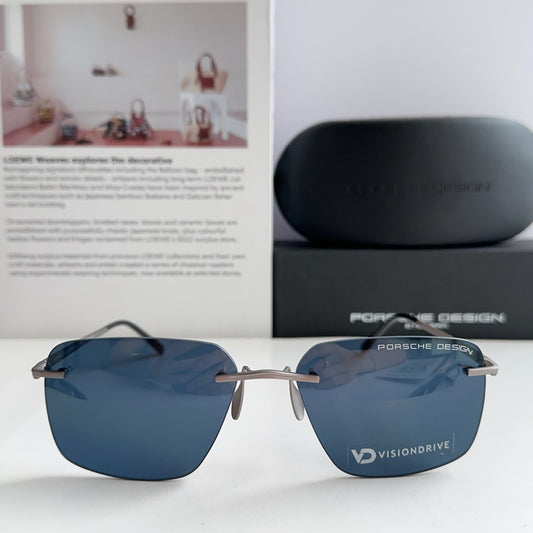 Inspired Porsche Design P’8923 – Rimless Titanium Sunglasses (1:1 Mirror Quality)