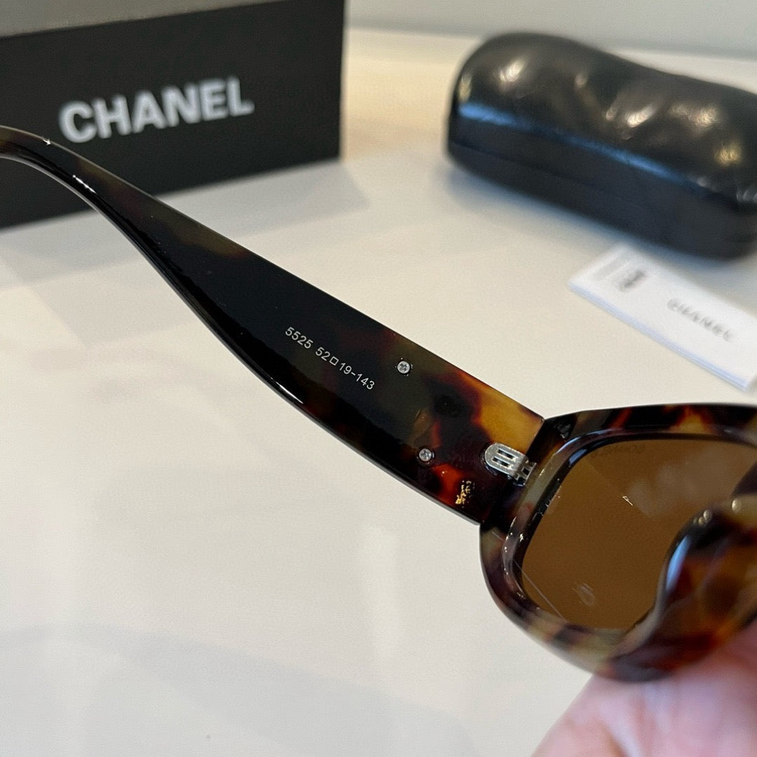 Inspired Chanel 5525 – Rectangular Acetate Sunglasses (1:1 Mirror Quality)