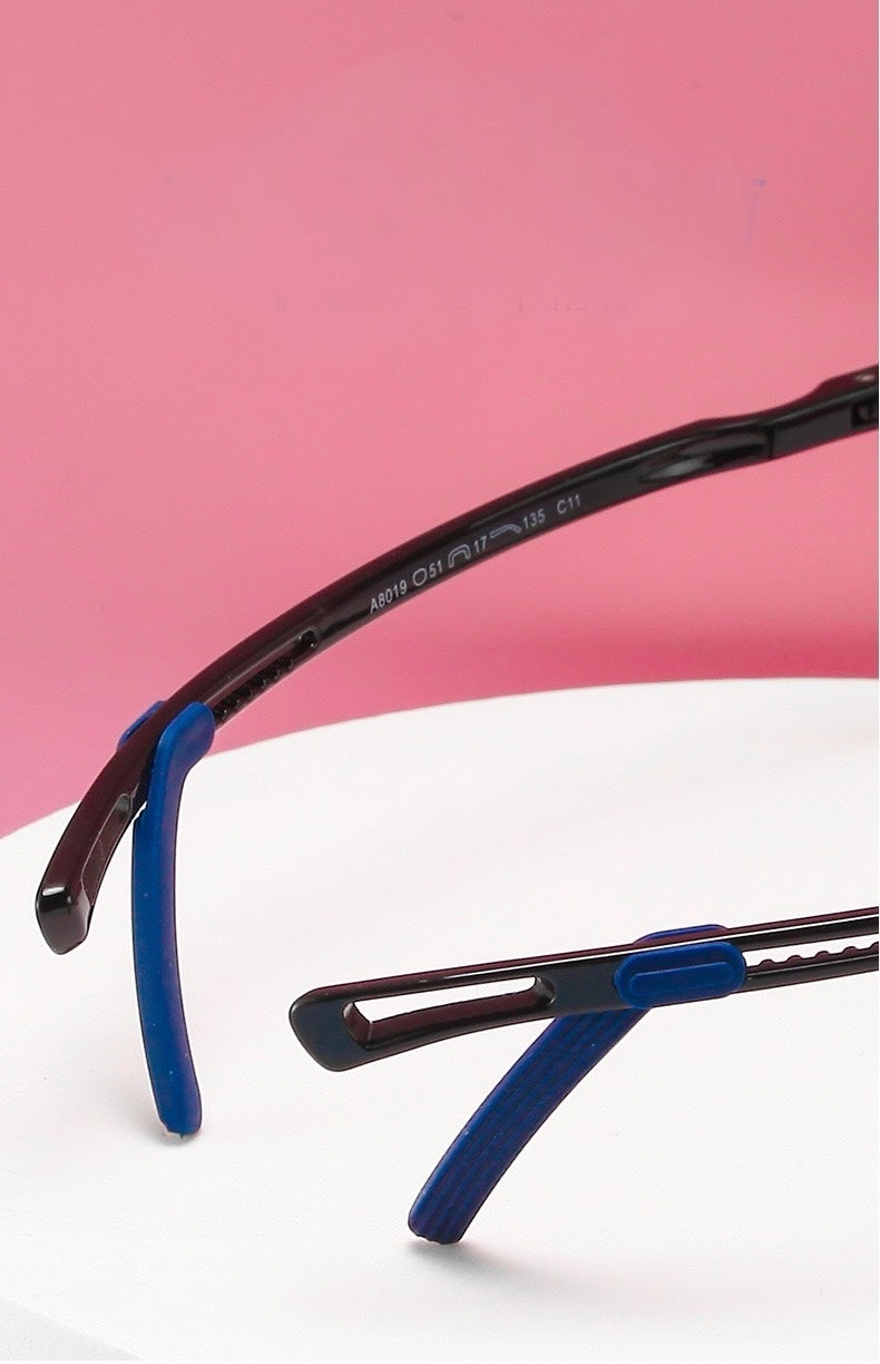 Kids Ultra-Light Eyeglass Frame – Model A8019 (Ages 7–12)