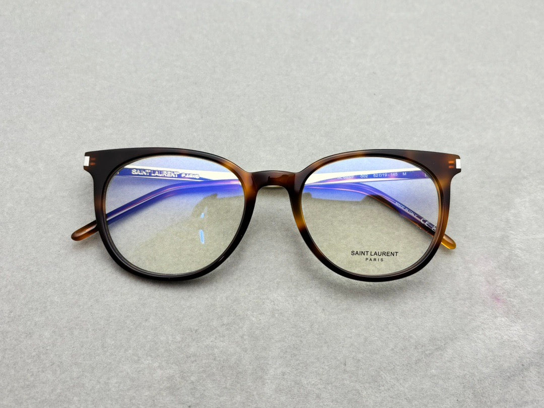Inspired Saint Laurent SL683/F – Rounded Unisex Acetate Eyeglasses (1:1 Mirror Quality)