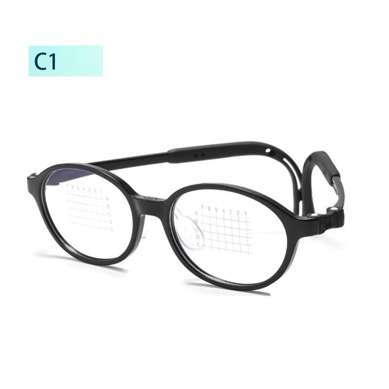 Children’s Flexible Myopia Control Glasses – Model T111
(Ages 7–12)