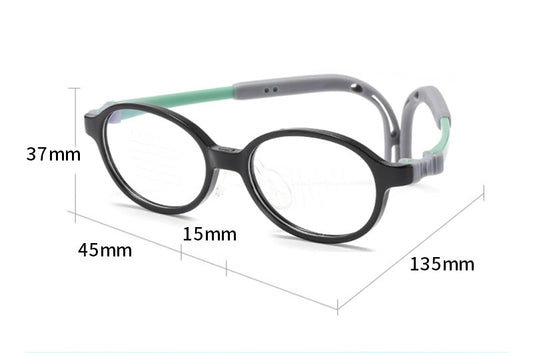 Kids Myopia Control Glasses Frame – Model T104 (Ages 6–8)