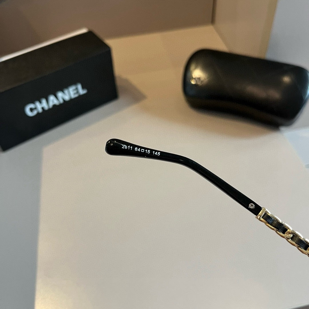 Inspired Chanel 2811 – Square Chain-Detail Optical Eyeglasses (1:1 Mirror Quality)