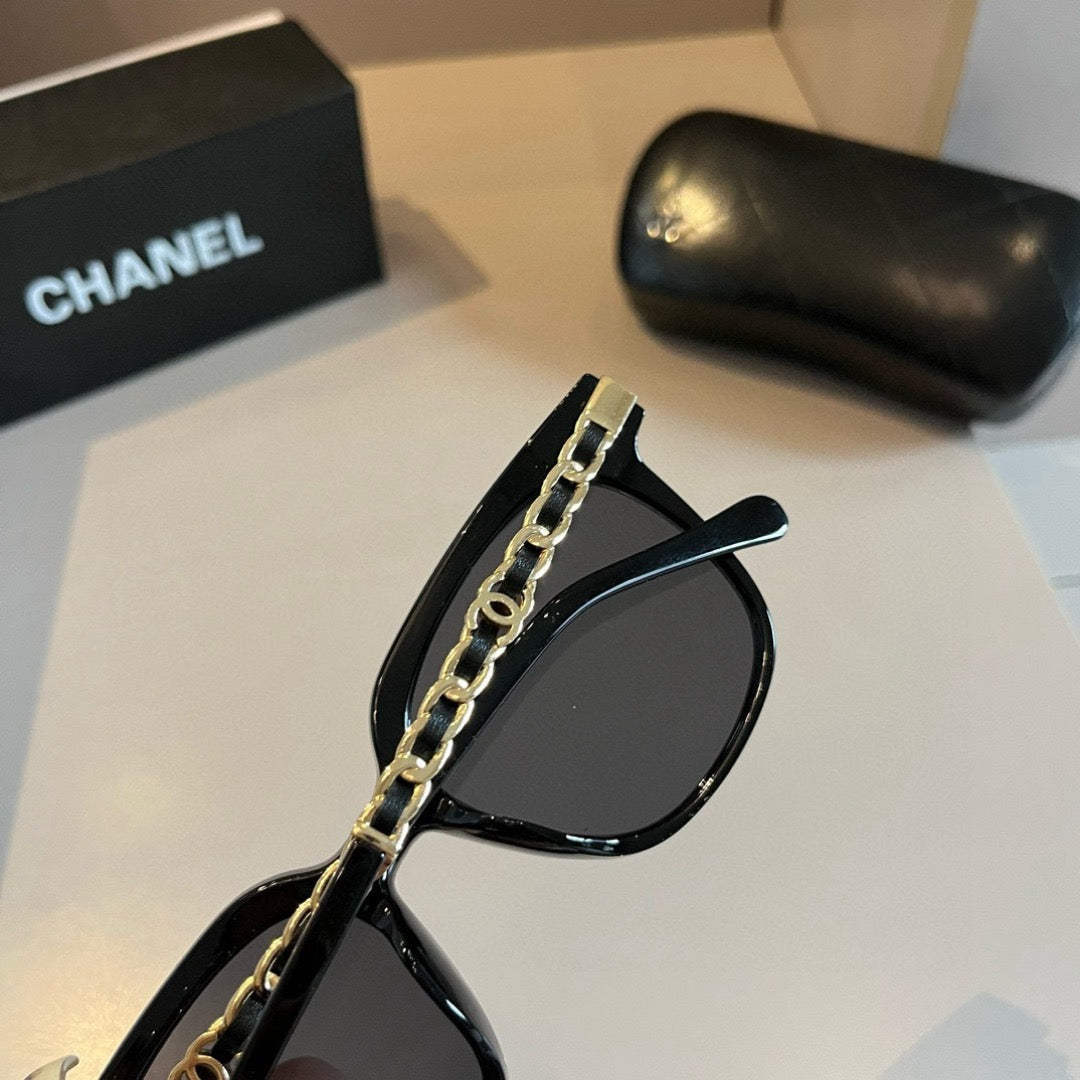 Inspired Chanel 2811 – Square Chain-Detail Optical Eyeglasses (1:1 Mirror Quality)