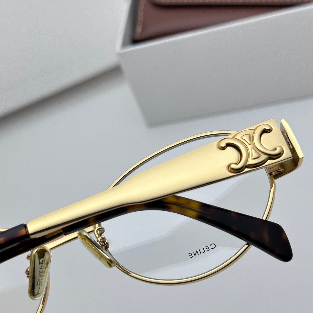 Inspired CELINE CL50140U Metal Eyeglasses – LISA Same Style (1:1 Mirror Quality)