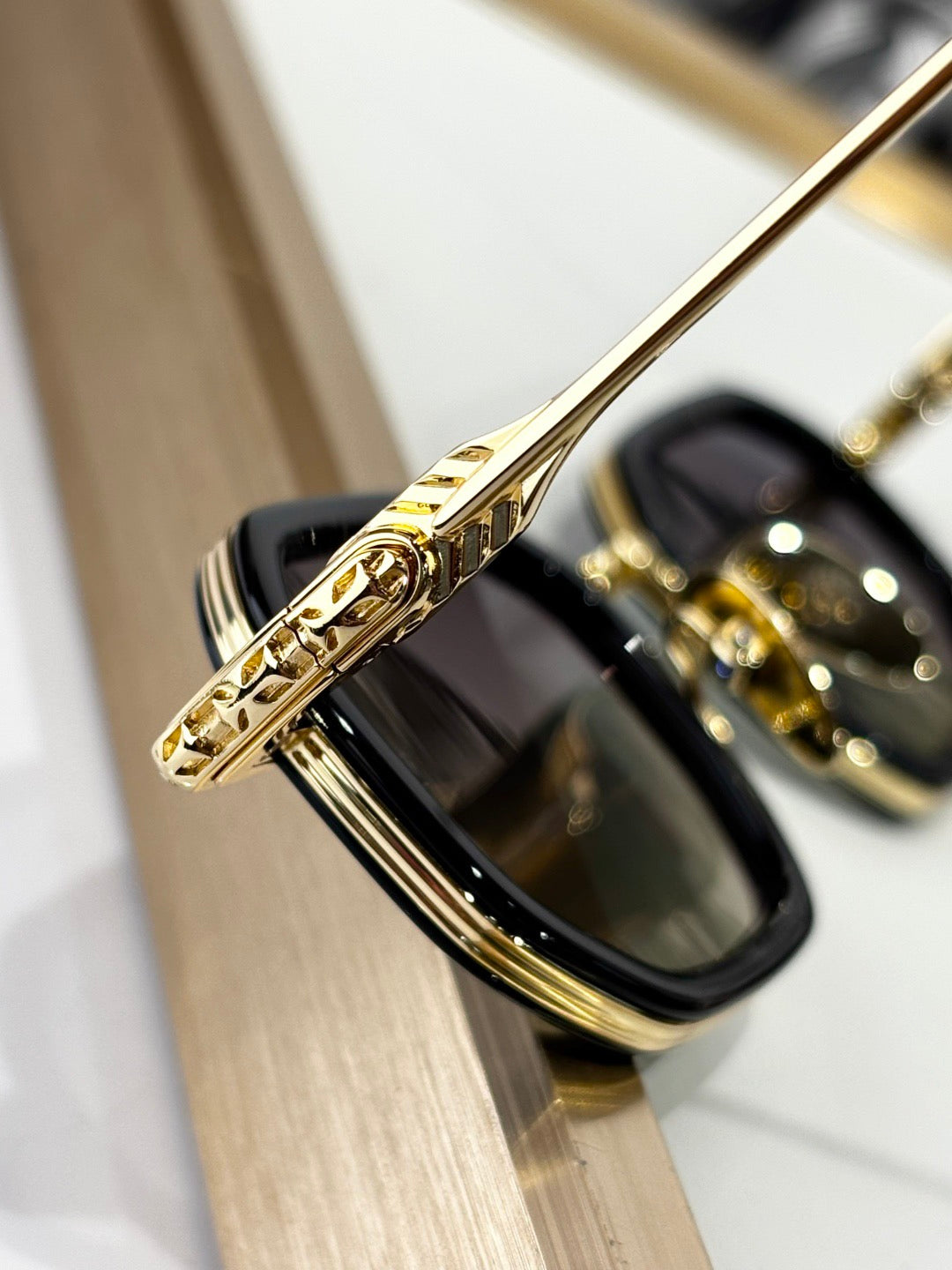 Inspired Chrome Hearts STYLIDA – Octagonal Metal Sunglasses with Zeiss Lenses (1:1 Mirror Quality)