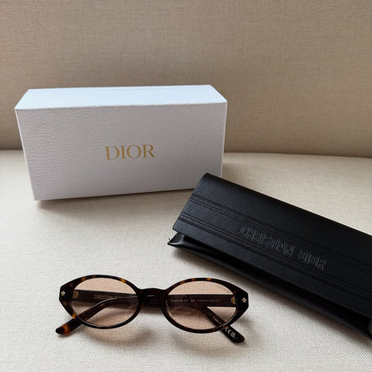 Inspired DiorPacific R1F – Oval Slim Sunglasses (1:1 Mirror Quality)
