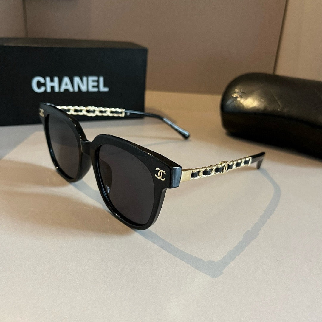 Inspired Chanel 2811 – Square Chain-Detail Optical Eyeglasses (1:1 Mirror Quality)