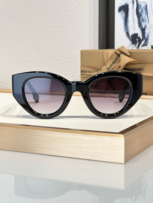 Inspired Burberry B4390 – Oval Cat-Eye Sunglasses (1:1 Mirror Quality)