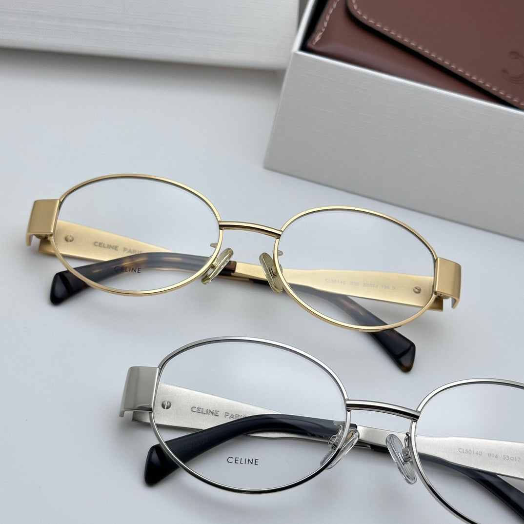 Inspired CELINE CL50140U Metal Eyeglasses – LISA Same Style (1:1 Mirror Quality)